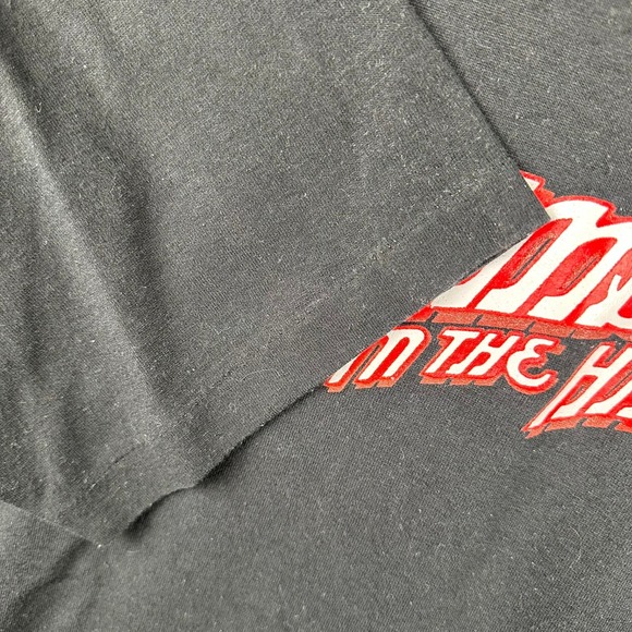 Vintage 90s Jamboree In The Hills Music Festival T-Shirt Jerzees Large Black - Picture 6 of 7